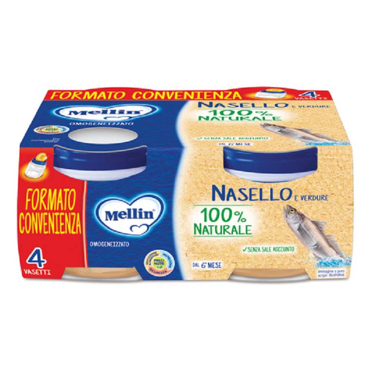 MELLIN OMOG NASELLO 4X80G