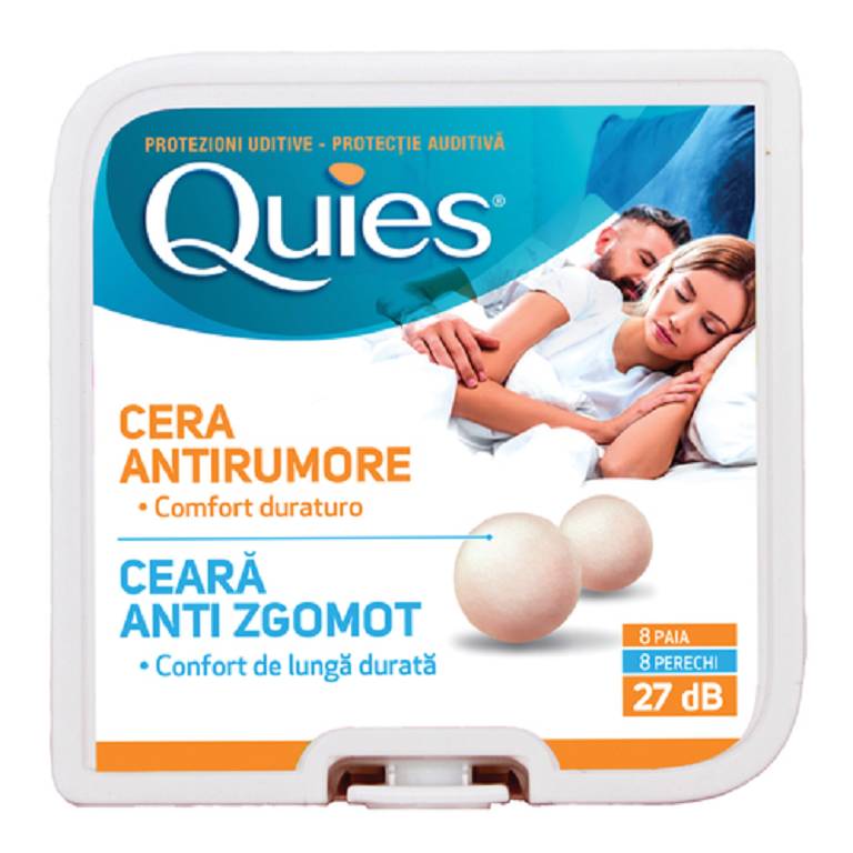 QUIES TAPPO AURIC CERA 8PA