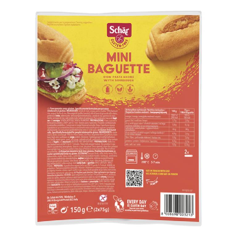 SCHAR MINI BAGUETTE PROMO 150G